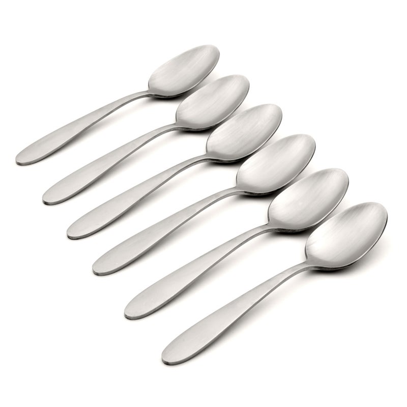 Oneida Vale Set of 6 Dinner Spoons, Silverware Set - Image 1